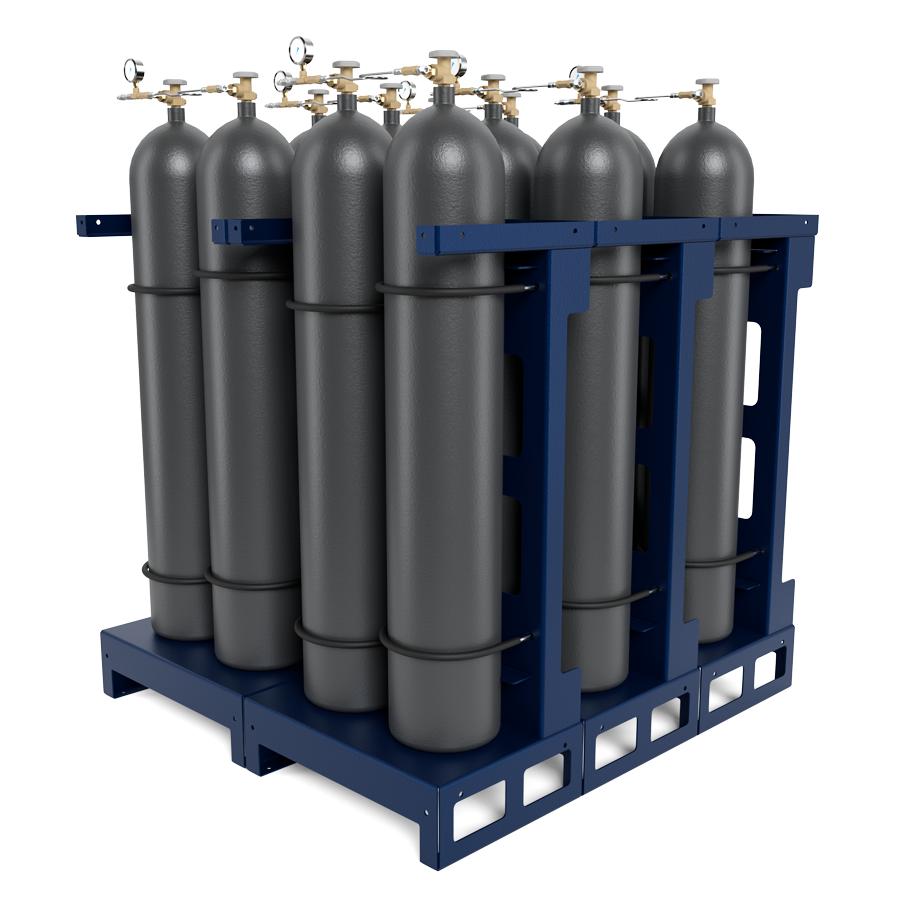 BAUER Horizontal Cylinder Bank