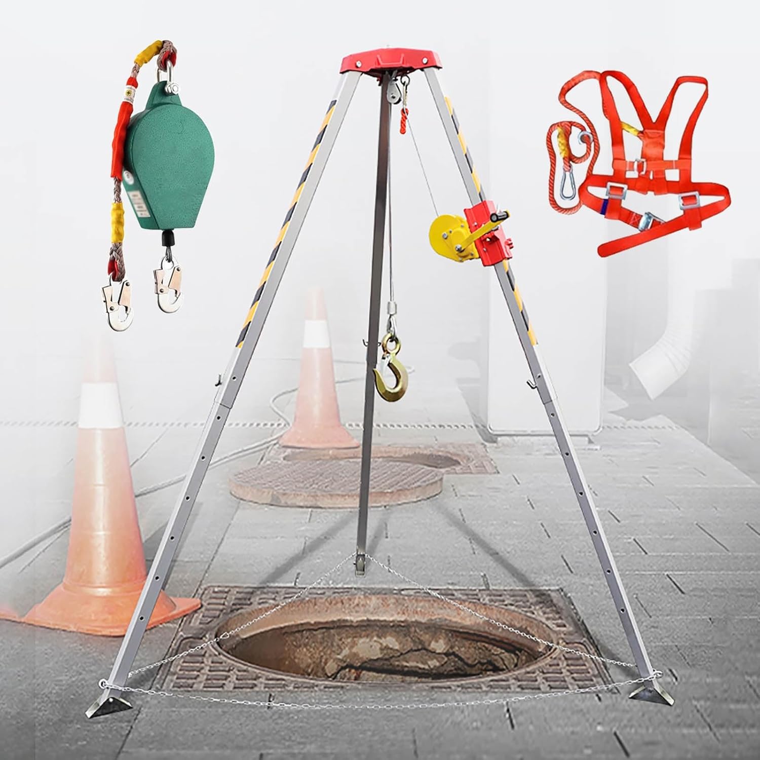 Confined space entry and industrial ventilation rental equipment for Saudi petrochemical sites